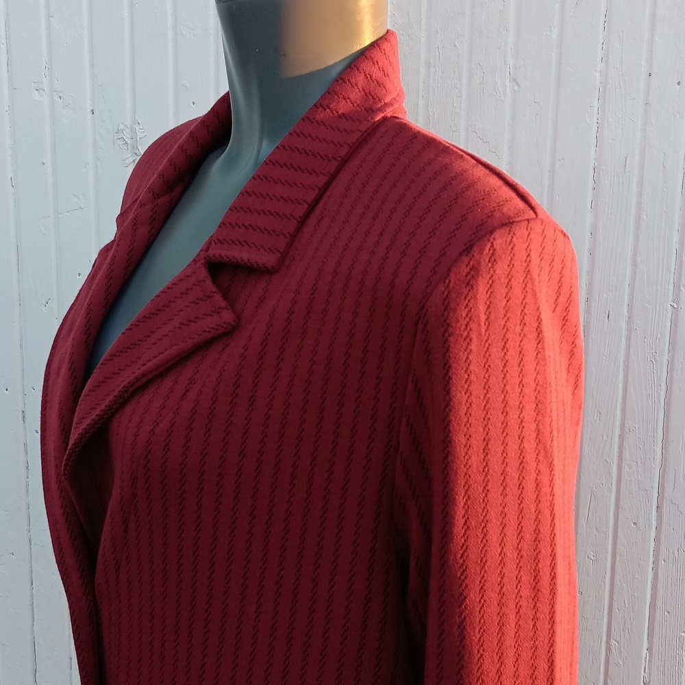 WEEKENDERS LADIES (3) BUTTON SOFT LIGHT FABRIC OVERCOAT/ UNLINED (CANADA)